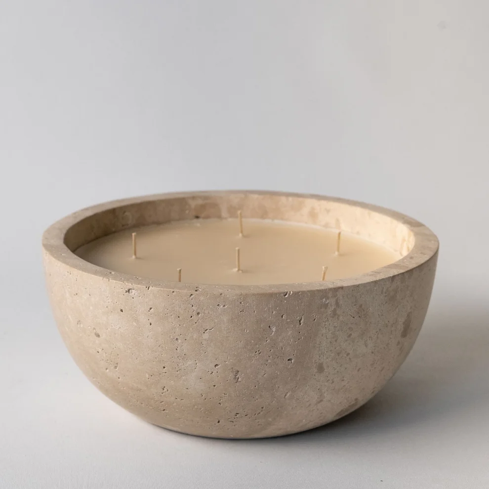 Oino Studio - Ziya Stone Candle