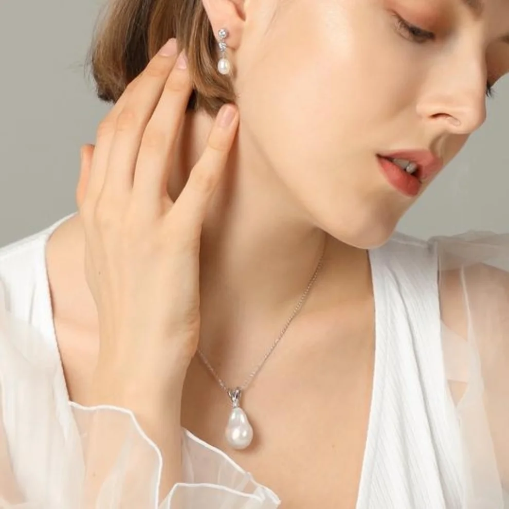 Mlini Jewelery - Precious İnci Kolye