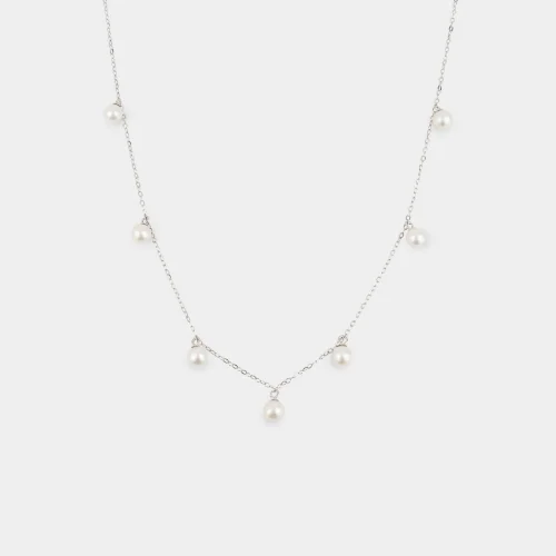 Mlini Jewelery - Rain Drop Pearl Necklace