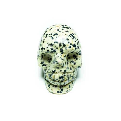 İndafelhayat - Spotted Jasper Stone Crystal Skull Object