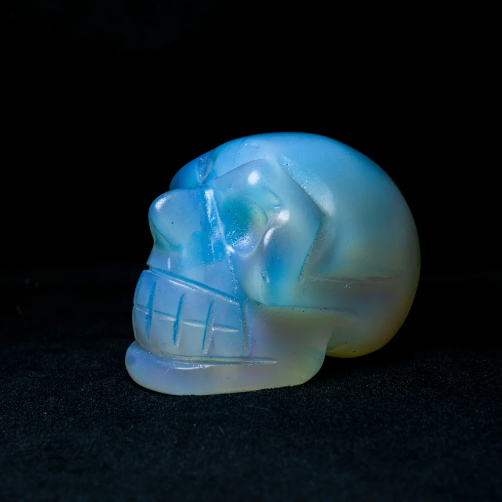 İndafelhayat - Opal Stone Crystal Skull Object