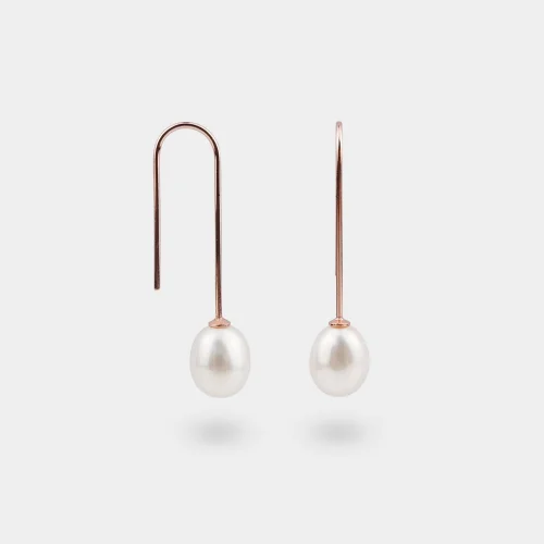 Mlini Jewelery - Arc Pearl Earring