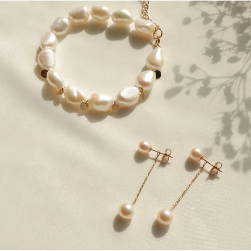 Mlini Jewelery - Luna Pearl Bracelet