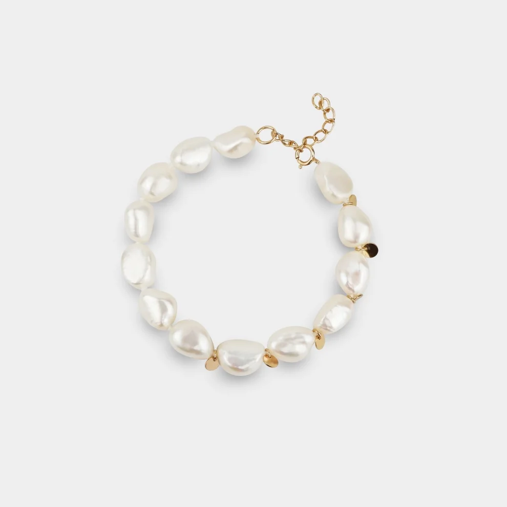 Mlini Jewelery - Luna Pearl Bracelet