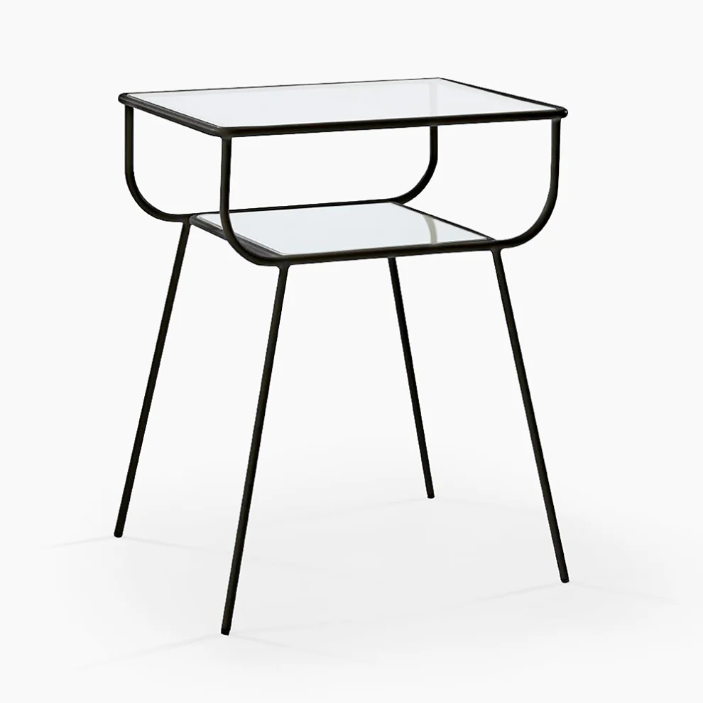 Modabilya - Geyik Metal Side Table Nightstand