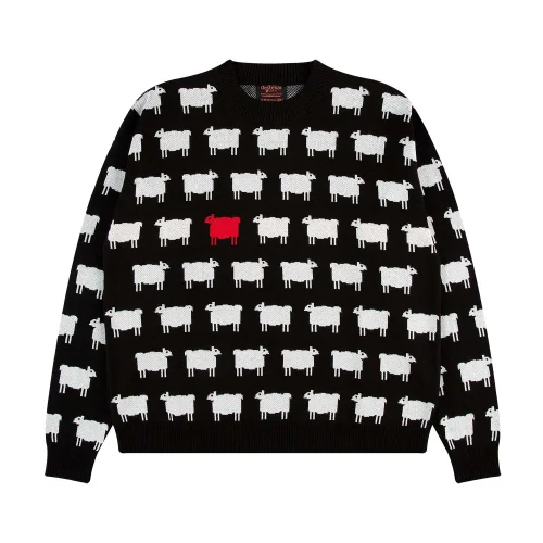 destekar - Diana Sweater - Red Sheep