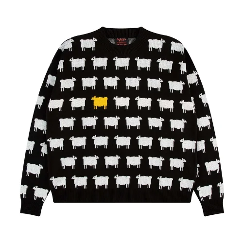 destekar - Diana Sweater Yellow Sheep
