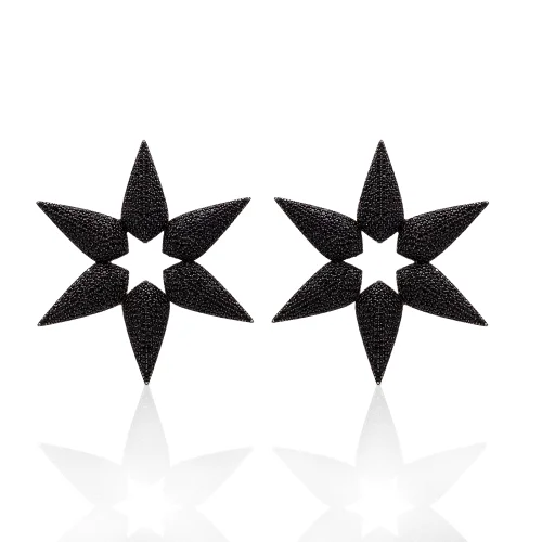 Bayemeyc - Star Silver Earrings