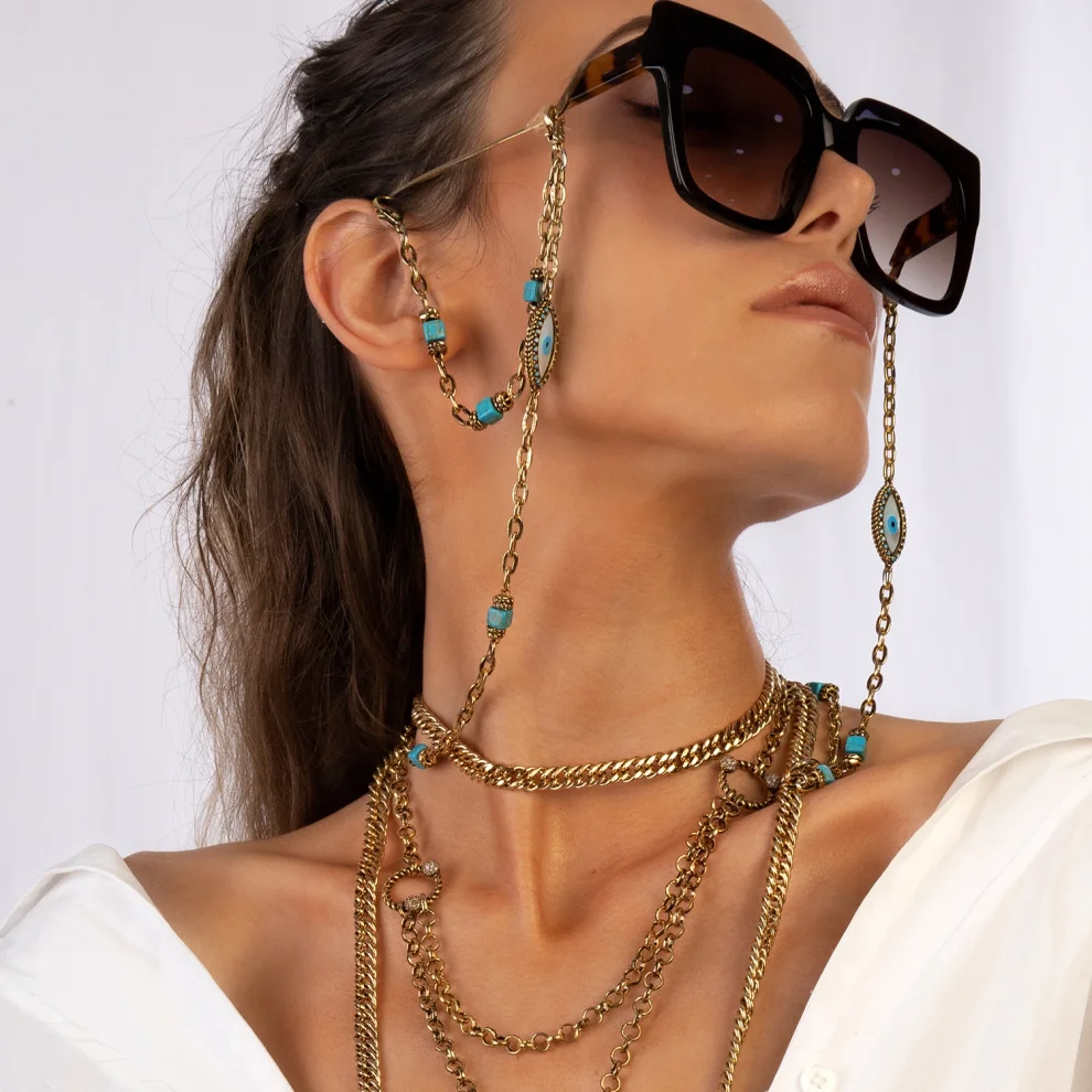 Bayemeyc - Mother Of Pearl Glasses Chain