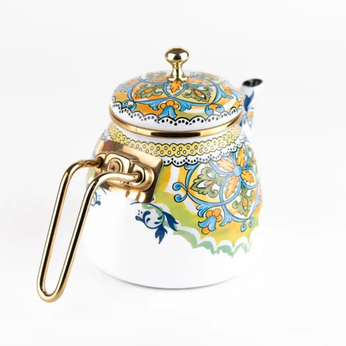 Emaylab - Turkish Enamelware Teapot