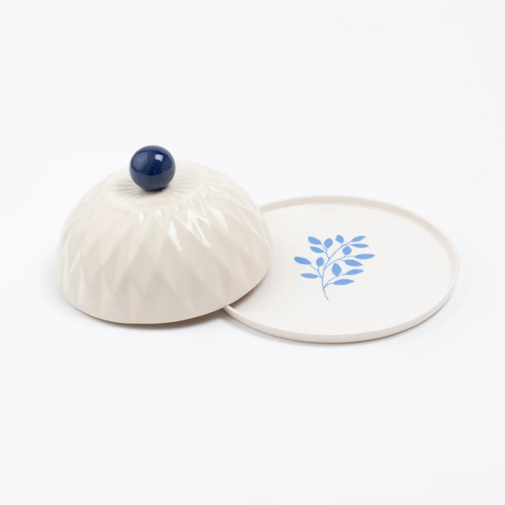 Mori Ceramic - Florist Plate With Lid
