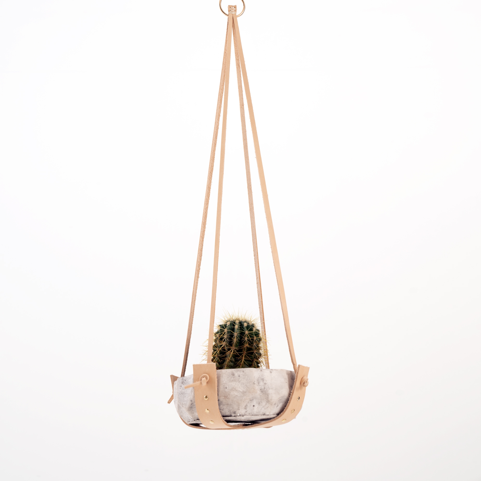 Vegetable Tanned Plant Hanger