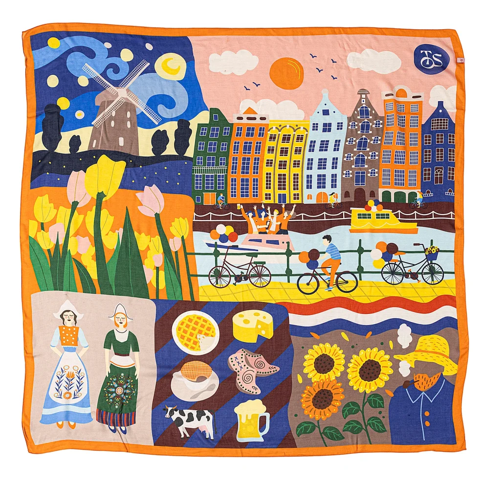 To's - Amsterdam Cashmere Blend Scarf