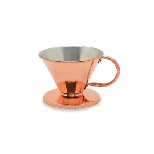 Gaia's Store - Bakır Dripper Kahve Demleme