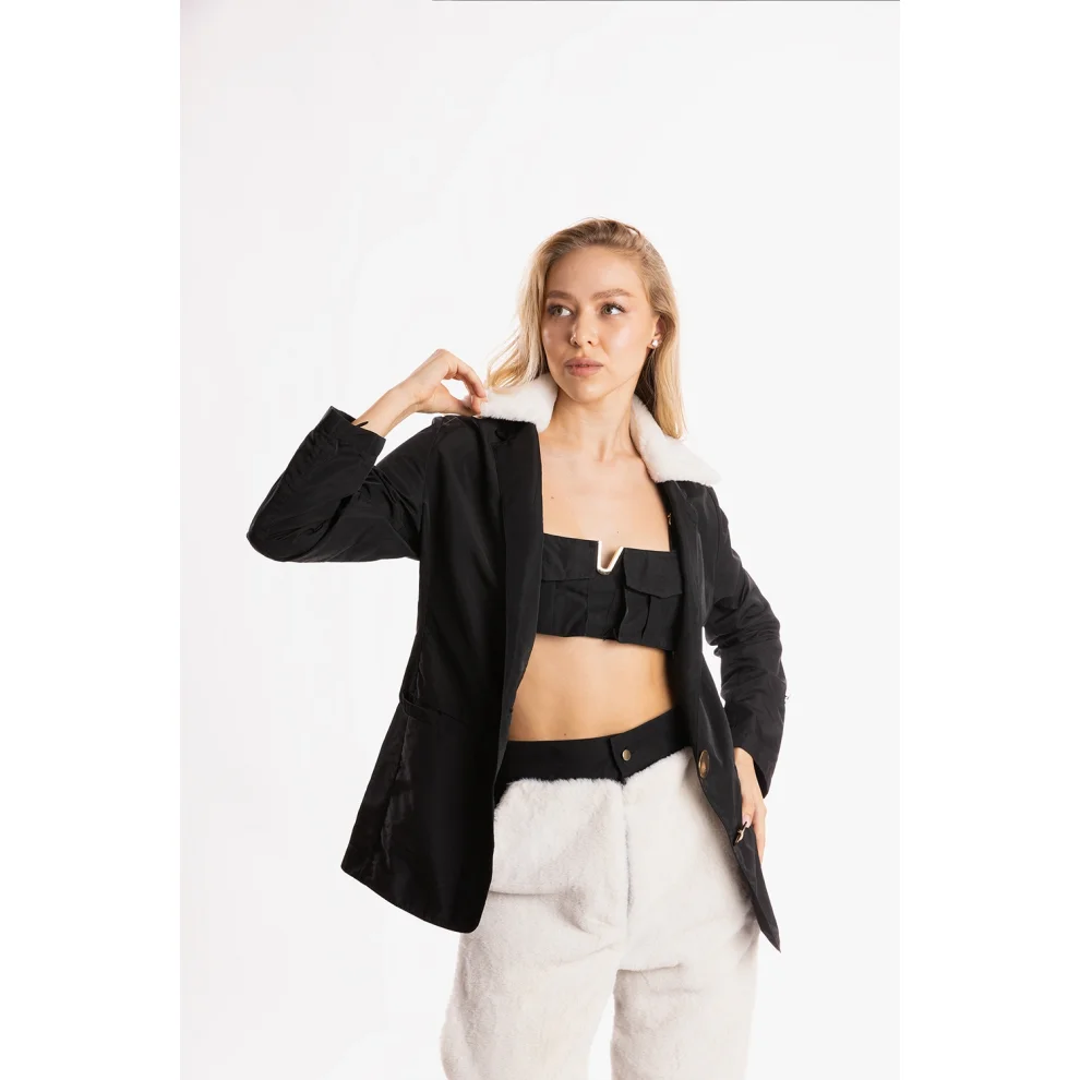 Ramme - Raider Jacket With Off-white Fur