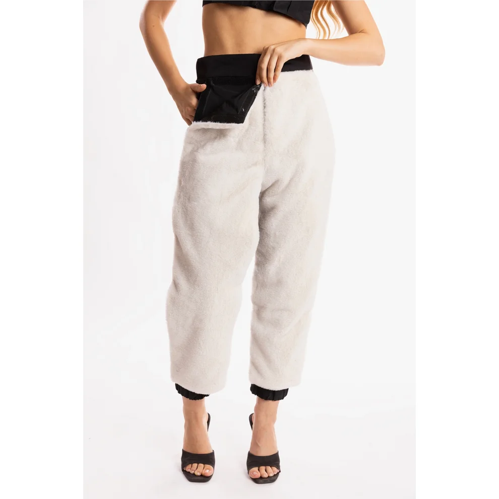 Ramme - Raider Pant With Off-white Fur