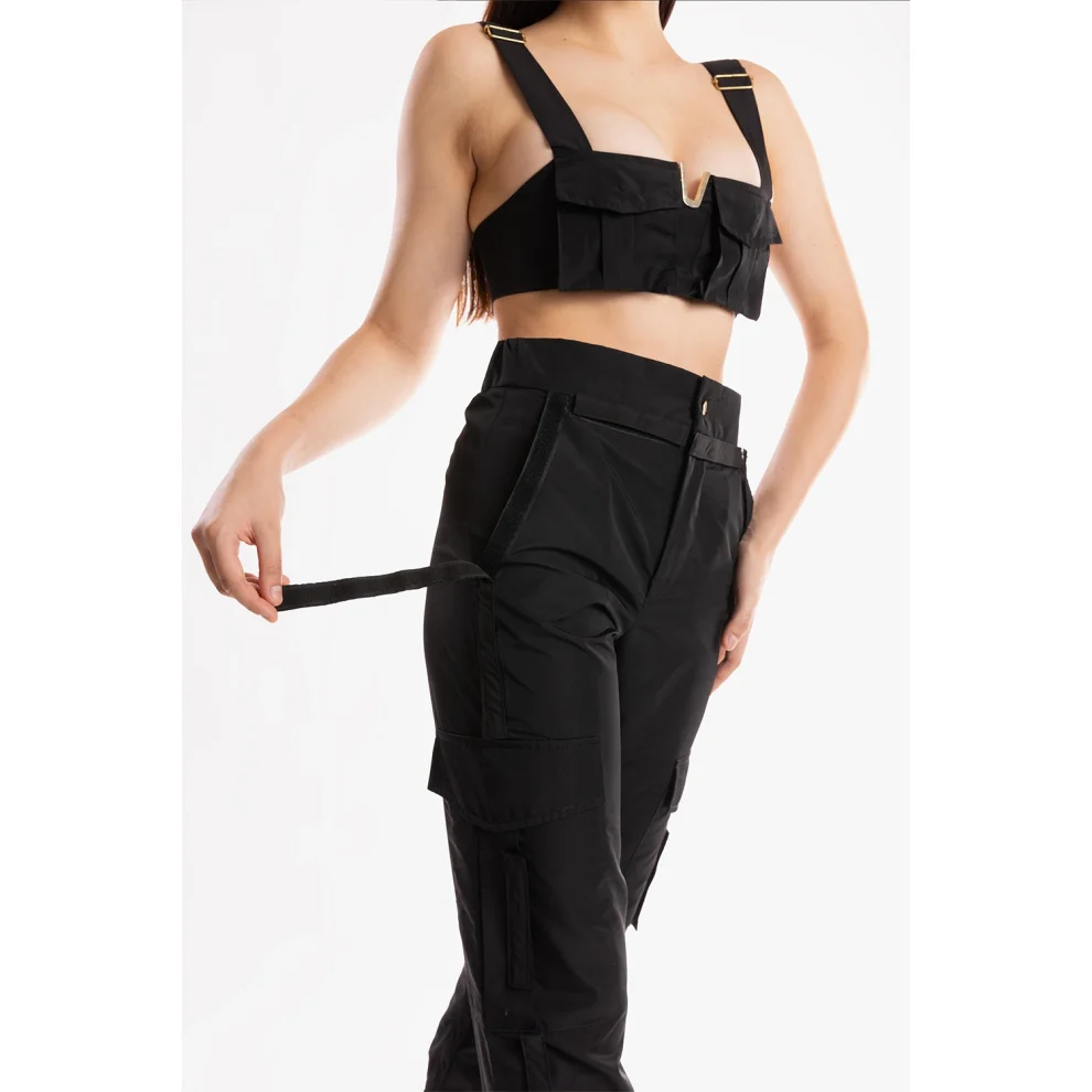 Ramme - Raider Pant With Off-white Fur