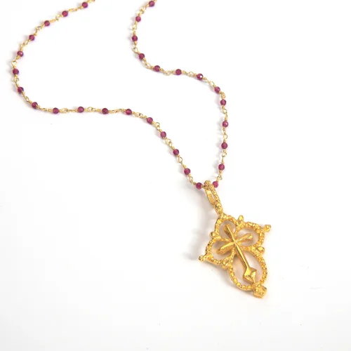 Hesperides Jewelry - Pisana Sanctum Cross Kolye