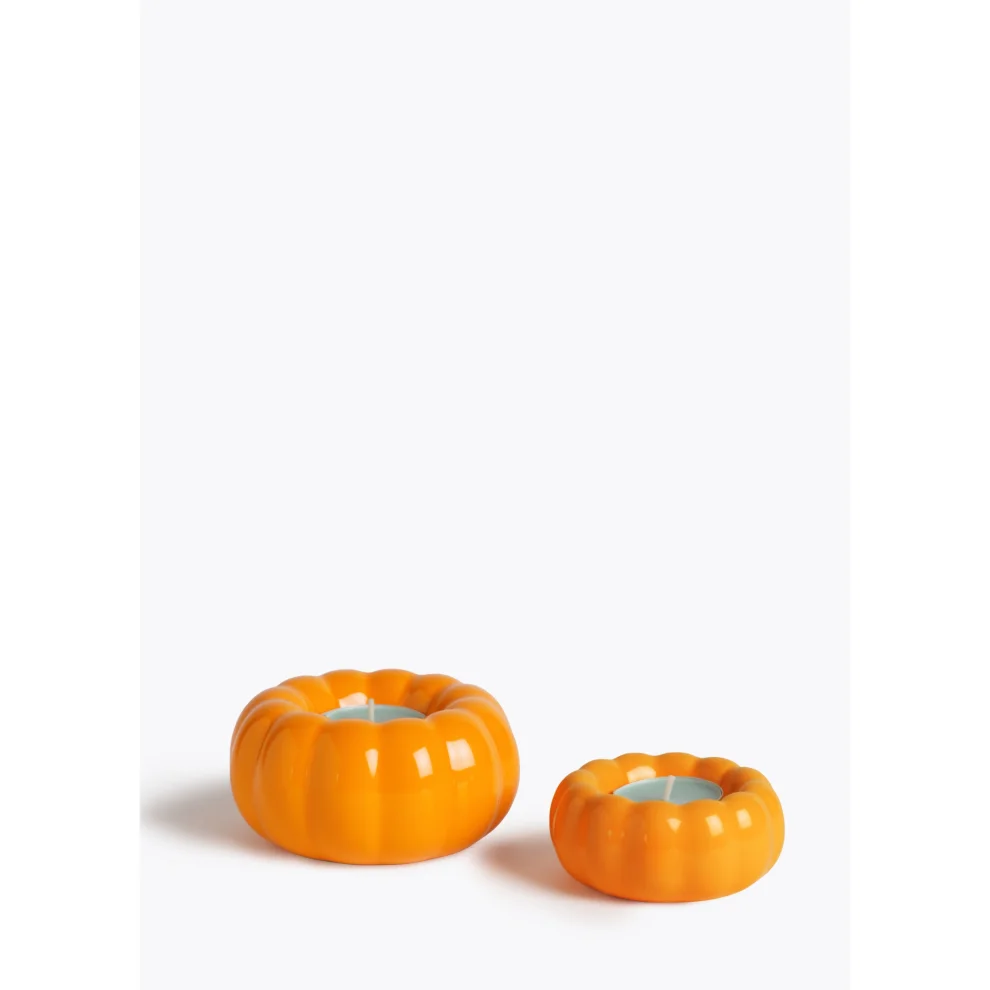 Kazoo - Pumpkin Candle Holder