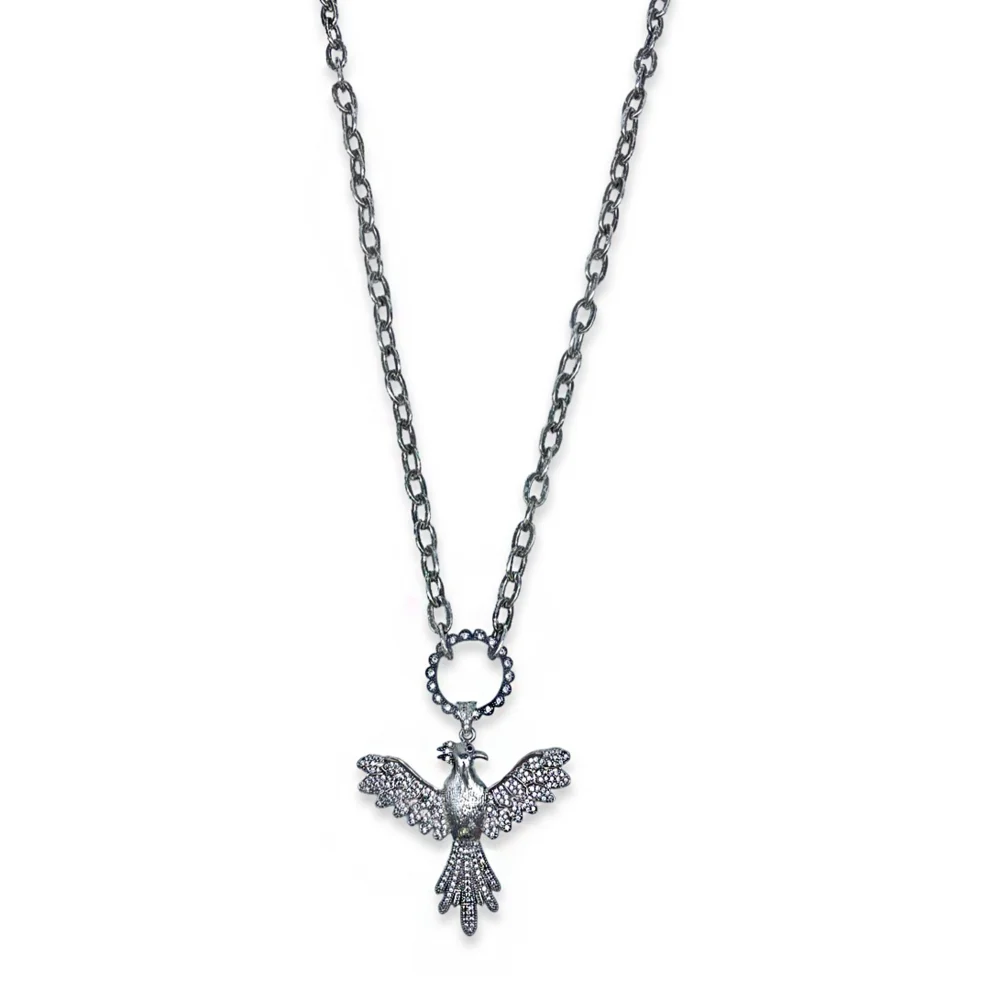 Bayemeyc - Phoenix Silver Plated Necklace