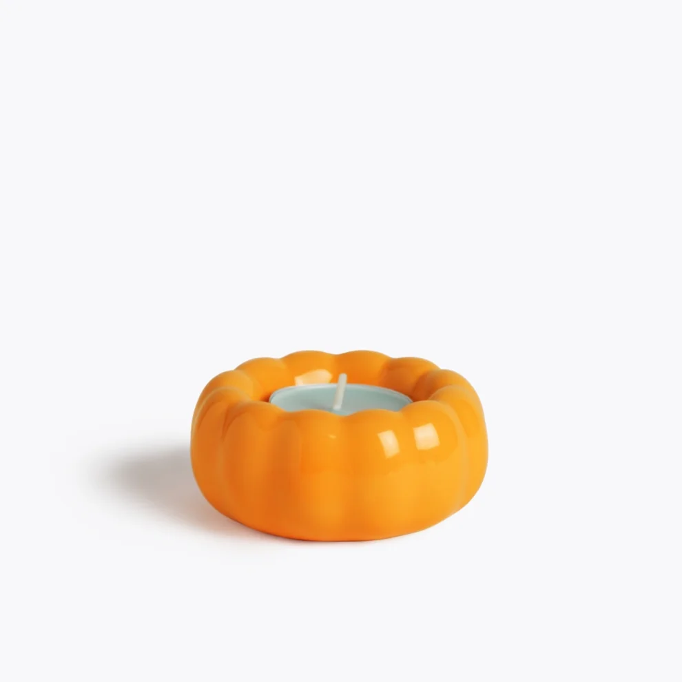 Kazoo - Pumpkin Candle Holder