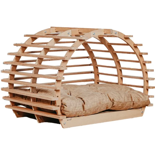 Pawy - Tunnel - Wooden Cat And Dog House
