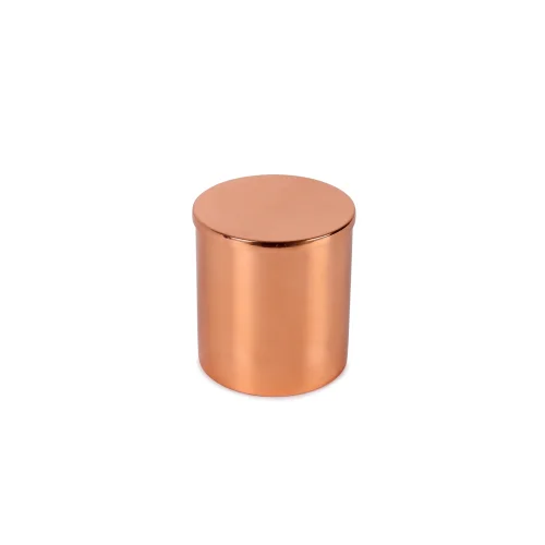 Gaia's Store - Fortuna3- Aromatherapy Soy Wax Candle In Matte Copper Container-i
