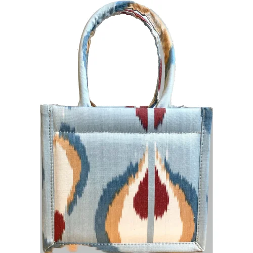 Haane Design - Silk Velvet Ikat Clutch Bag