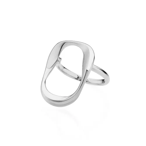 Mishka Jewelry - Wave Circle Shaped Ring