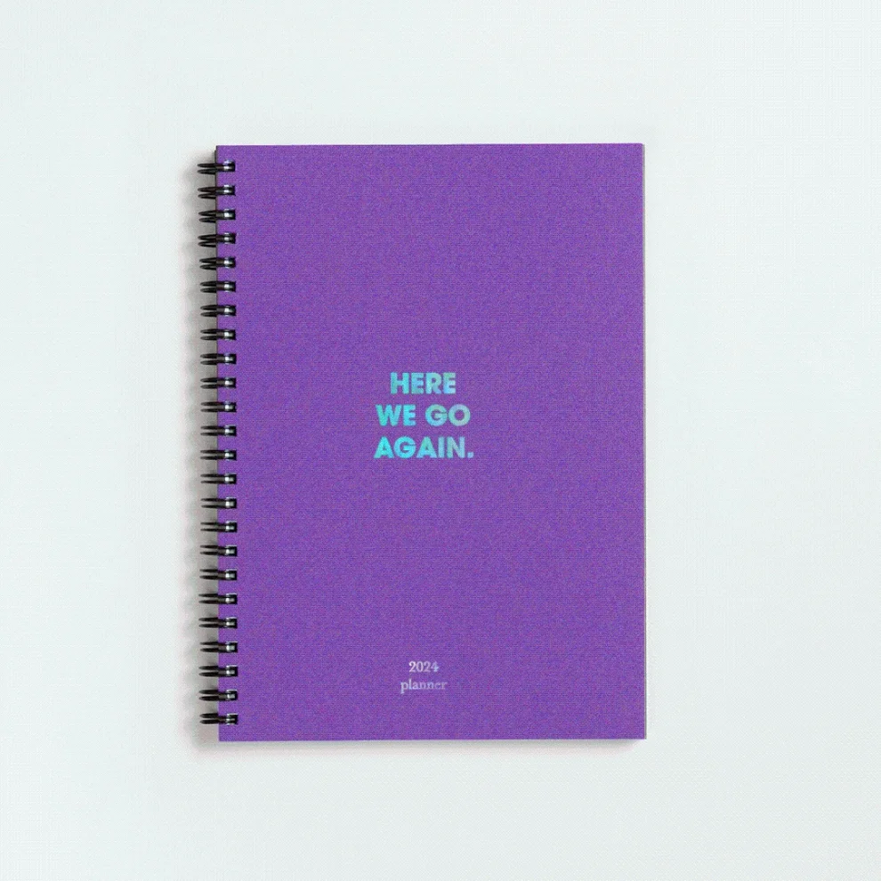 Paper Street Co. - 2024 Here We Go Again Planner