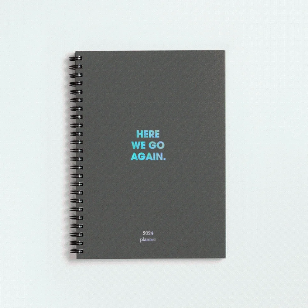 Paper Street Co. - 2024 Here We Go Again Planner