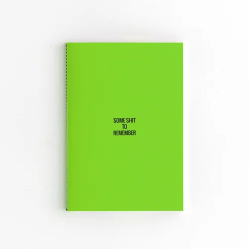 Paper Street Co. - Shit To Remember Notebook