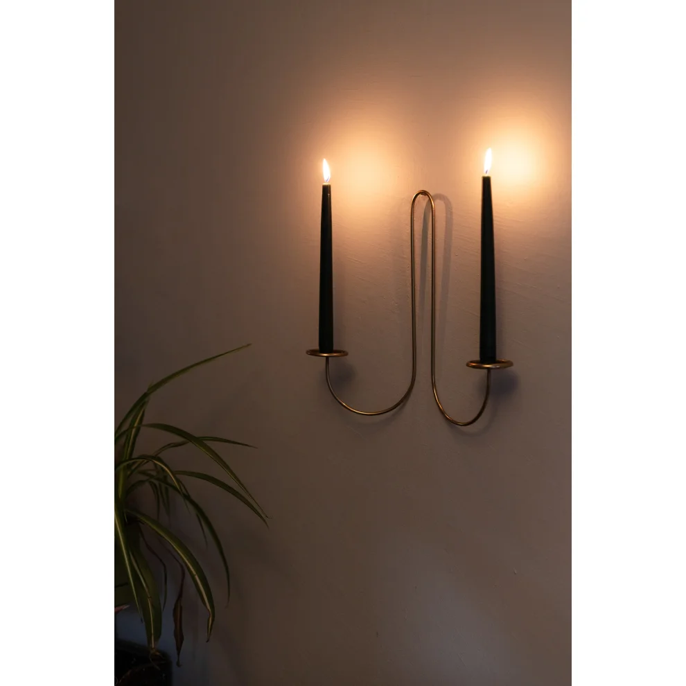 Present Inn - Minimal Sconce Candleholder