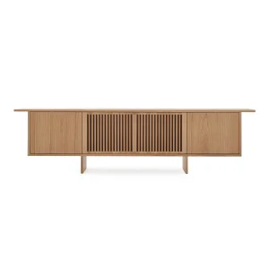 Kano Solid Oak Media Stand