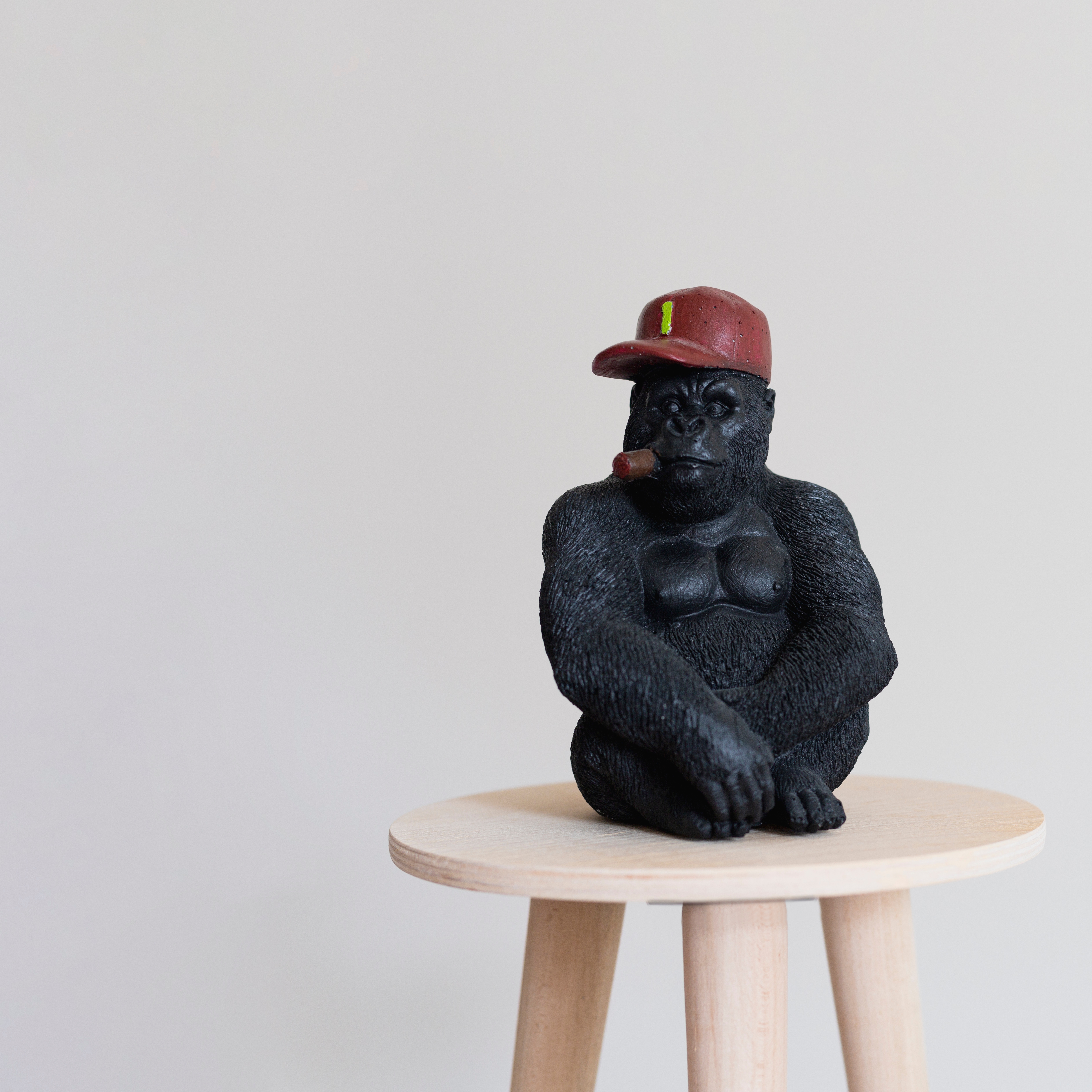 Concrete Gorilla Statue