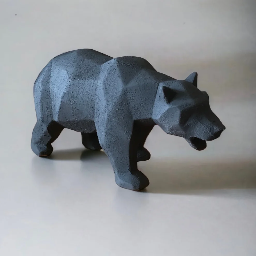 JOMO TASARIM - Concrete Bear Statue