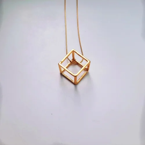 who.is.perfect - Flying Cube Necklace