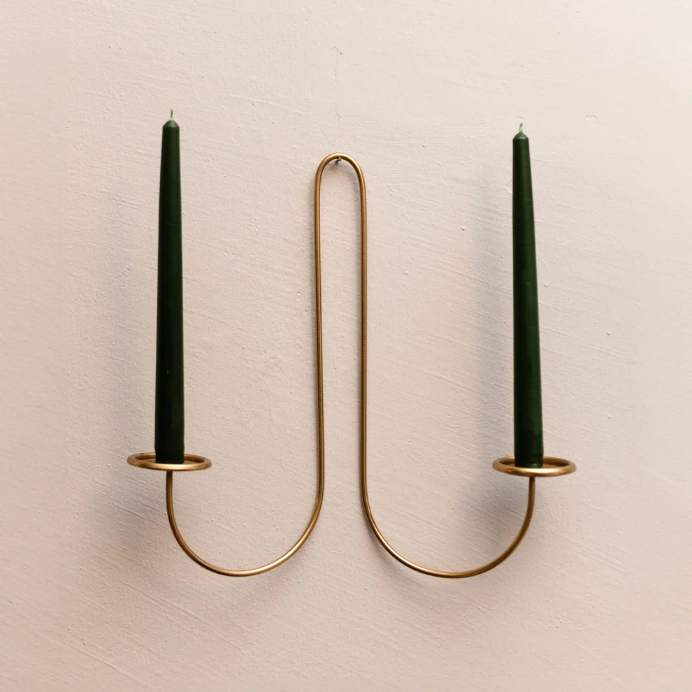 Present Inn - Minimal Sconce Candleholder