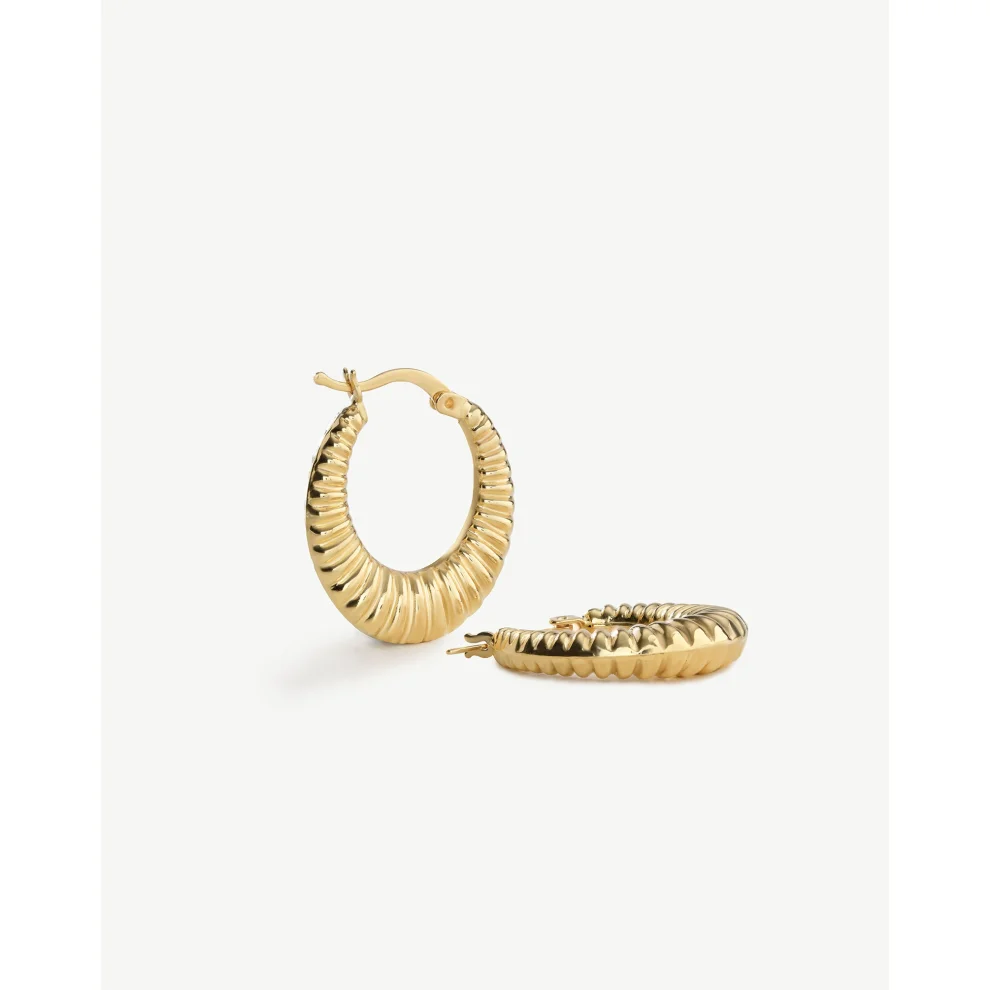 Yvris - Ridged Ovate Hoops