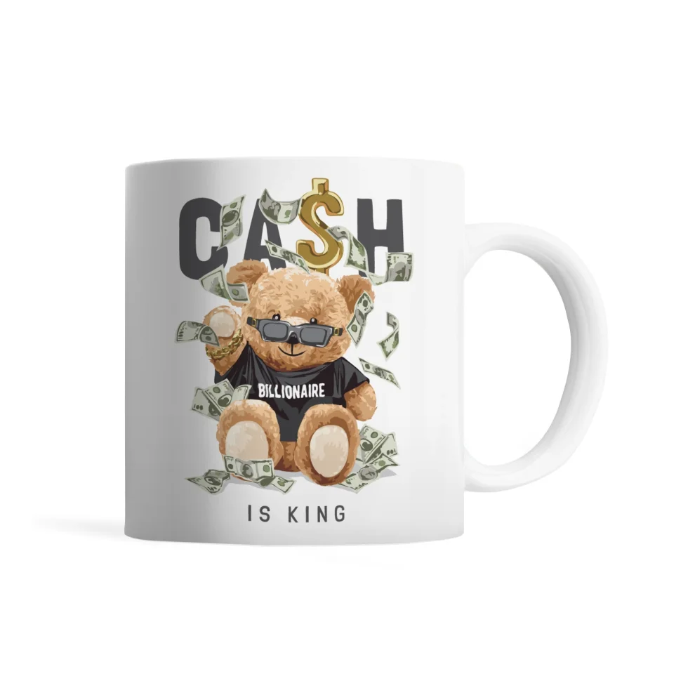 Tatlistan - Teddy Bear | Cash Is King - Kupa Bardak