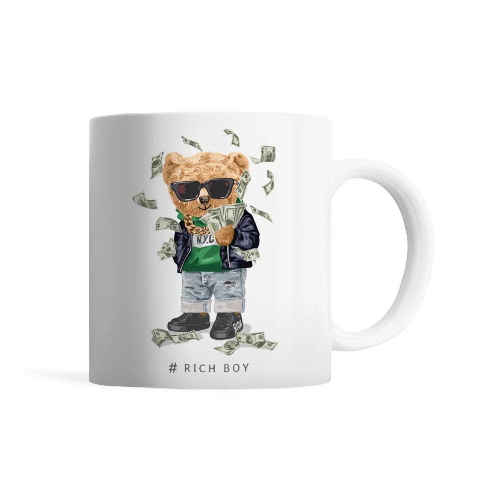 Tatlistan - Teddy Bear | Rich Boy - Mug