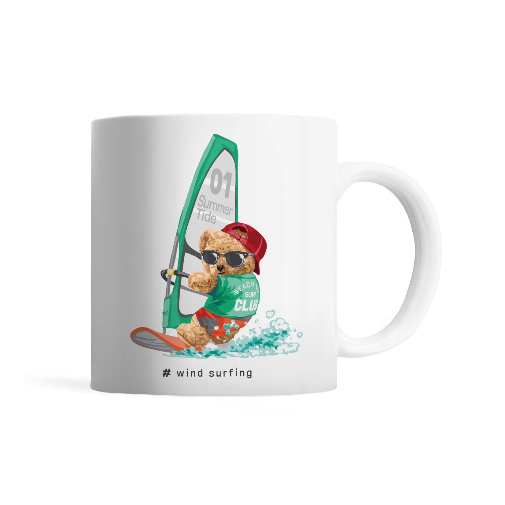 Teddy Bear | Windsurfing - Trophy Glass