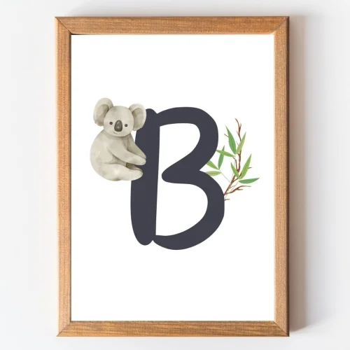 Too Personal - Unique B Letter Poster