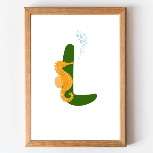 Too Personal - Unique L Letter Poster