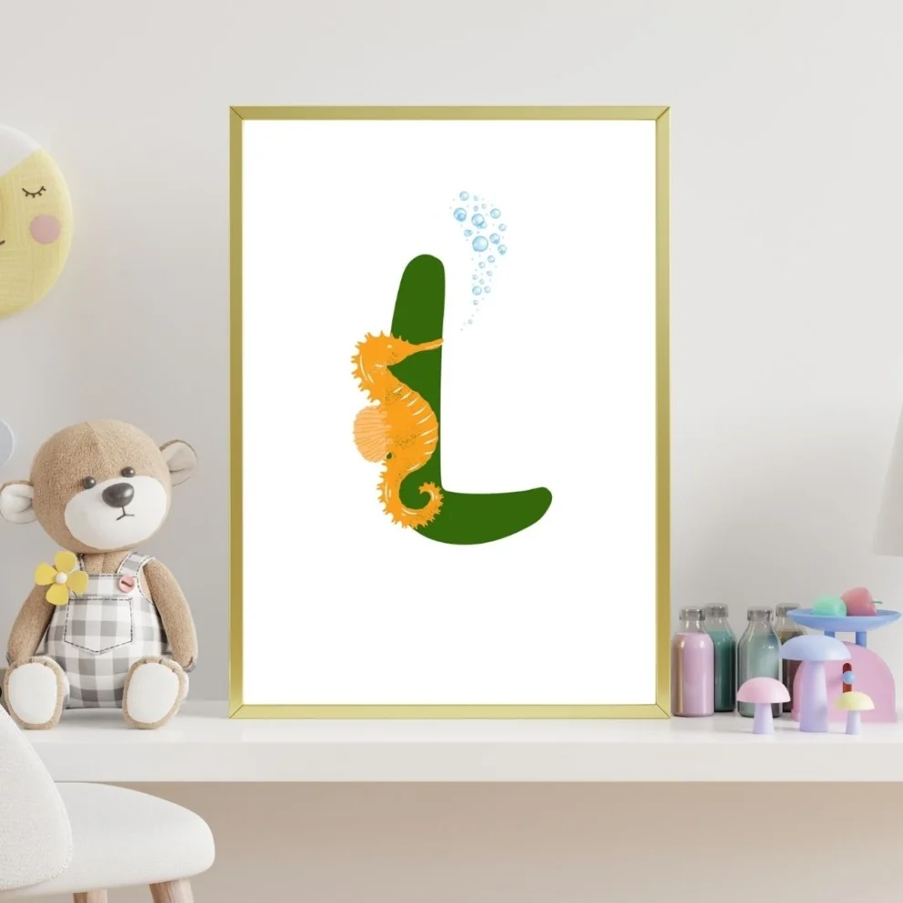 Too Personal - Unique L Letter Poster