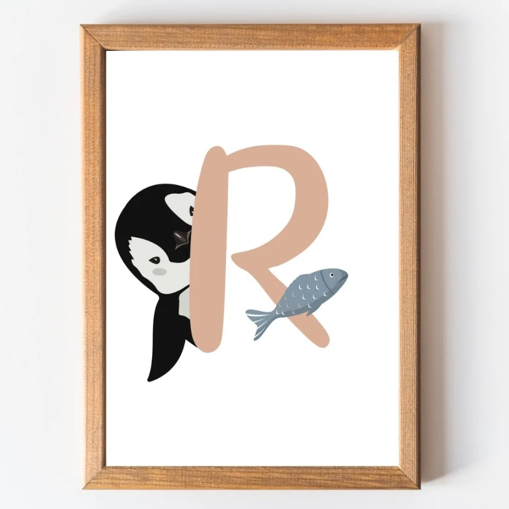 Too Personal - Unique R Letter Poster