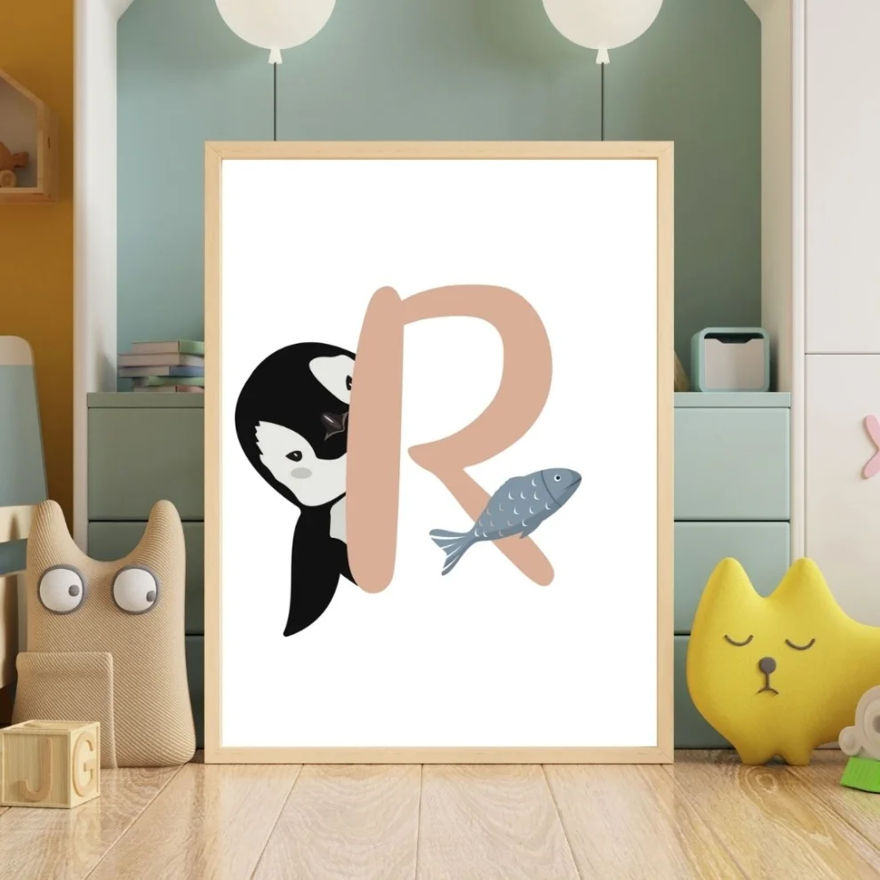 Too Personal - Unique R Letter Poster
