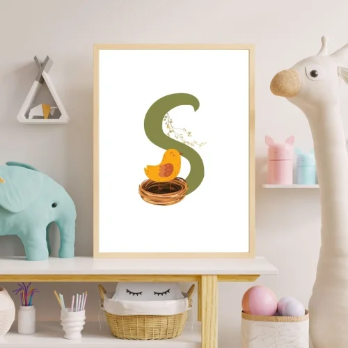 Too Personal - Unique S Letter Poster
