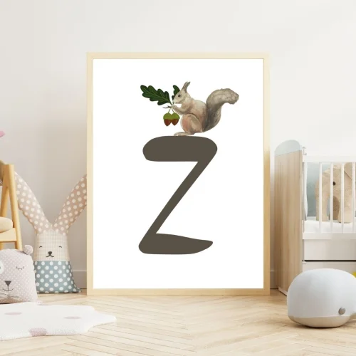 Too Personal - Unique Z Letter Poster