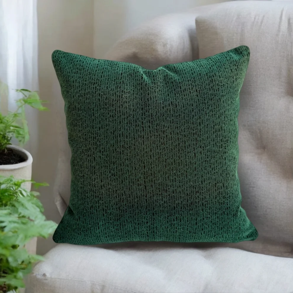 Miliva Home - Soft Velvet Textured Throw Pillow Cover